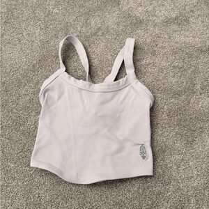 Light Purple Free People movement xs/s women’s Lilac  Ribbed Tank Top